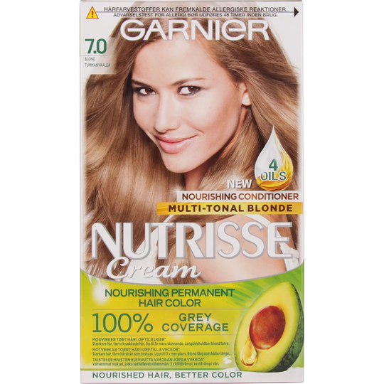 Garnier Nutrisse Blond, Garnier Vaaleat hiukset