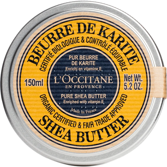 L'Occitane Shea Butter Pure Shea Butter, 150 ml L'Occitane Vartalovoide