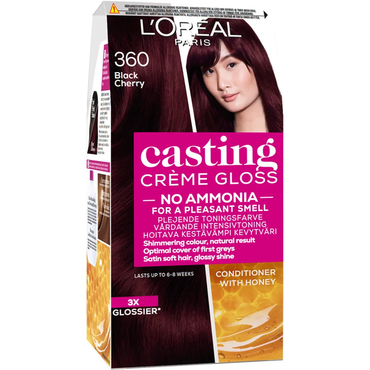 L'Oréal Paris Casting Crème Gloss 360 Black Cherry, L'Oréal Paris Hiusvärit