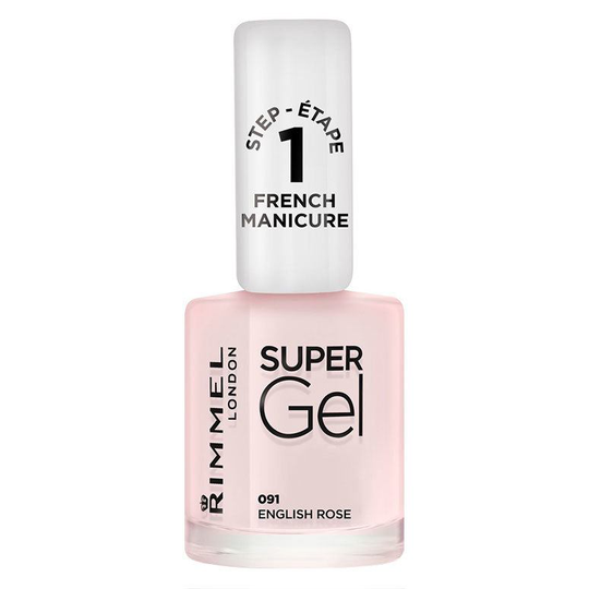 Rimmel London Super Gel Nail Polish 12 ml ─ #091 English Rose