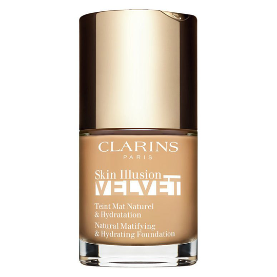 Clarins Skin Illusion Velvet Foundation 30 ml - 110N Honey
