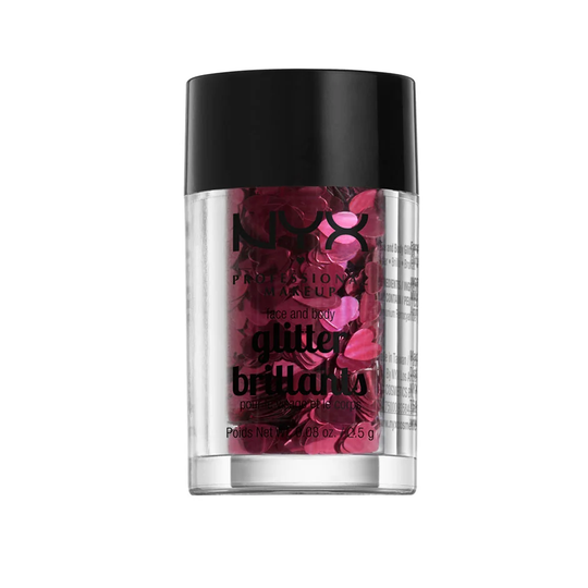Shaped Glitter Brilliants, 1,2 g NYX Professional Makeup Luomiväri