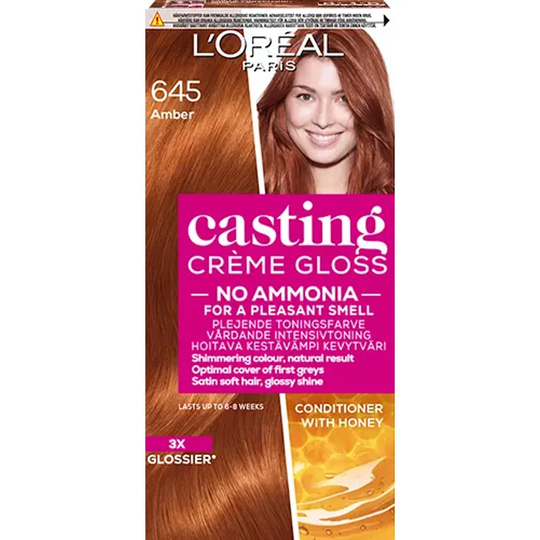 L'Oréal Paris Casting Crème Gloss 645 Amber, L'Oréal Paris Hiusvärit