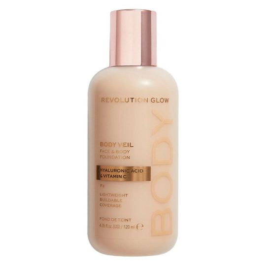 Revolution Beauty Makeup Revolution Revolution Glow Body Veil Foundation 120 ml - F3