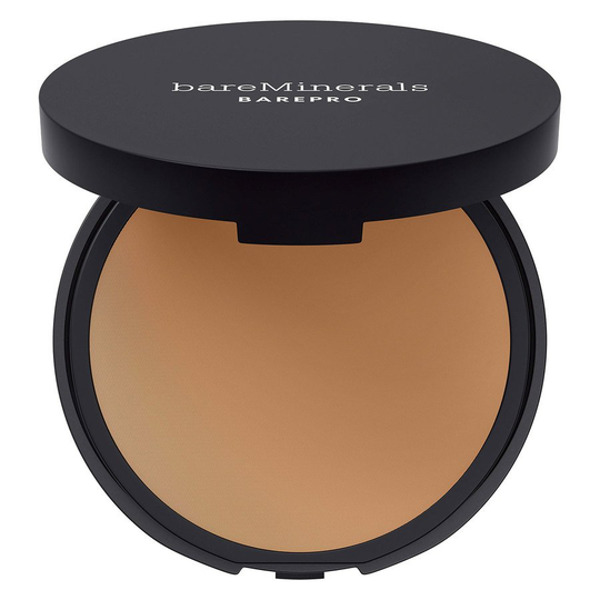 bareMinerals BarePro 16hr Skin-Perfecting Powder Foundation 8 g ─ Medium Deep 40 Warm