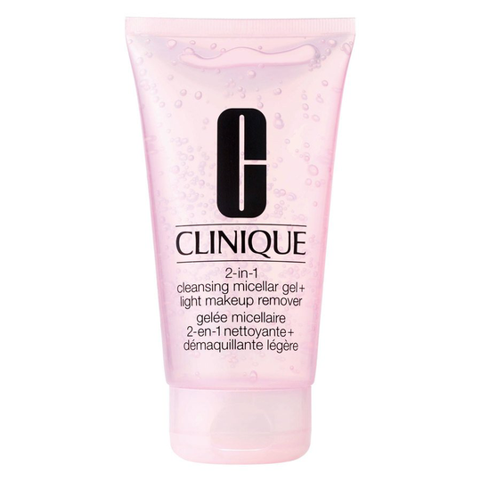 Clinique 2-in-1 Cleansing Micellar Gel + Light Makeup Remover 150 ml