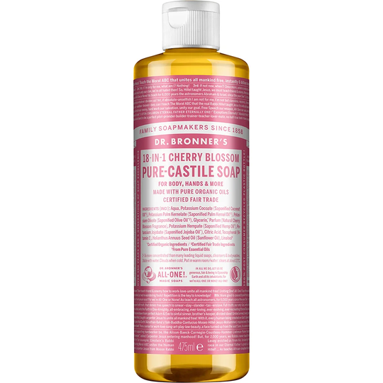 Pure Castile Liquid Soap, 475 ml Dr. Bronner's Suihkugeelit
