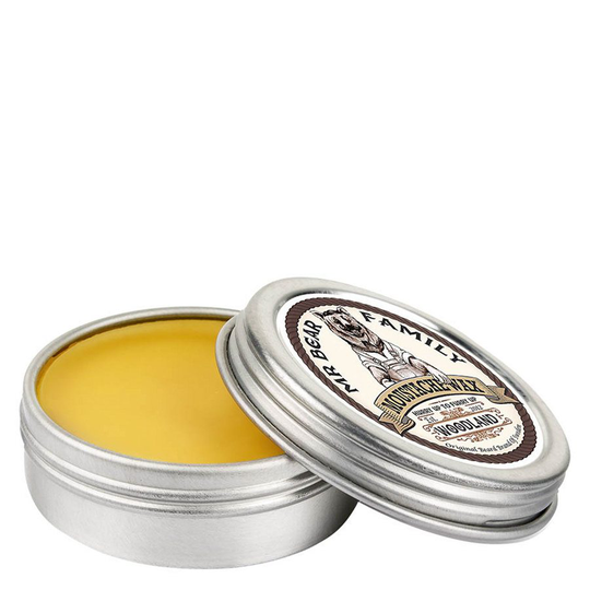 Mr Bear Family Moustache Wax 30 ml ─ Woodland
