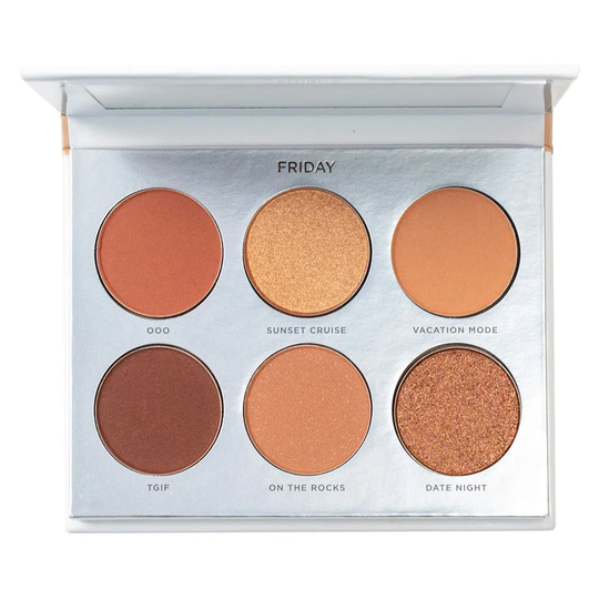 On Point Eyeshadow Palette, 6,6 g PÜR Luomiväri
