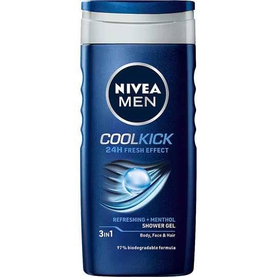 MEN Shower, 250 ml Nivea Kylpy & Suihku