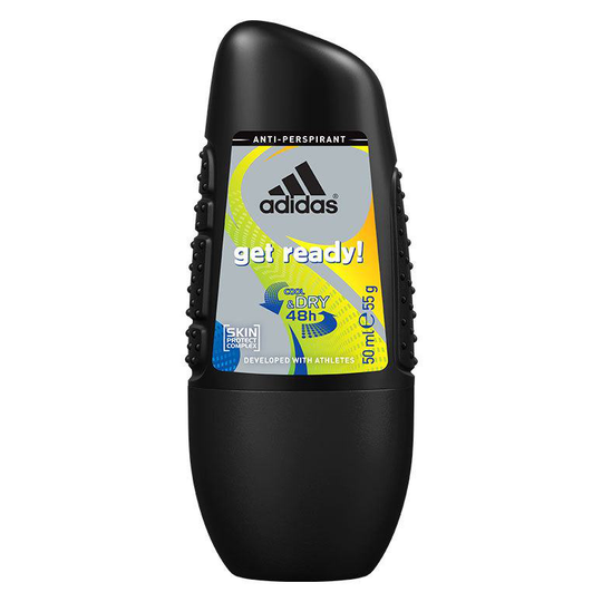 Adidas Get Ready! For Him Cool & Dry Roll-On Deodorant 50 ml