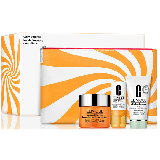 Daily Defense, Clinique Kasvoille