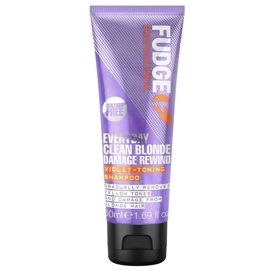 Clean Blonde Everyday Shampoo, 50 ml Fudge Hopeashampoot