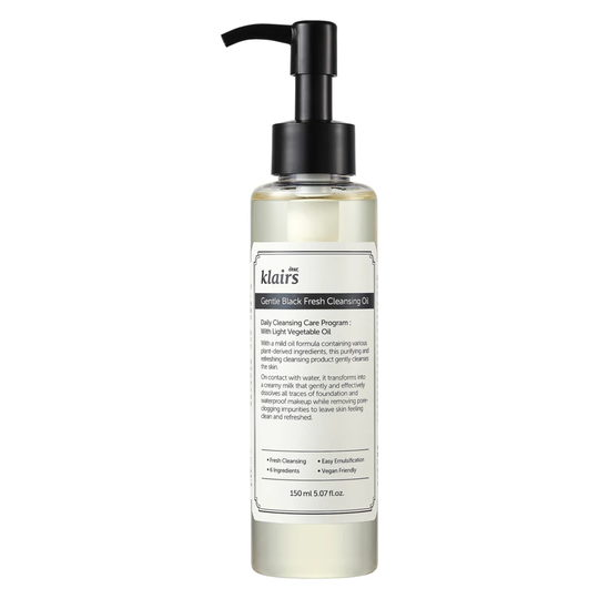 Gentle Black Fresh Cleansing Facial Oil 150 ml