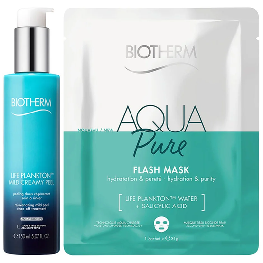 Sheet Mask & Peeling Duo, Biotherm Ihonhoitopakkaukset