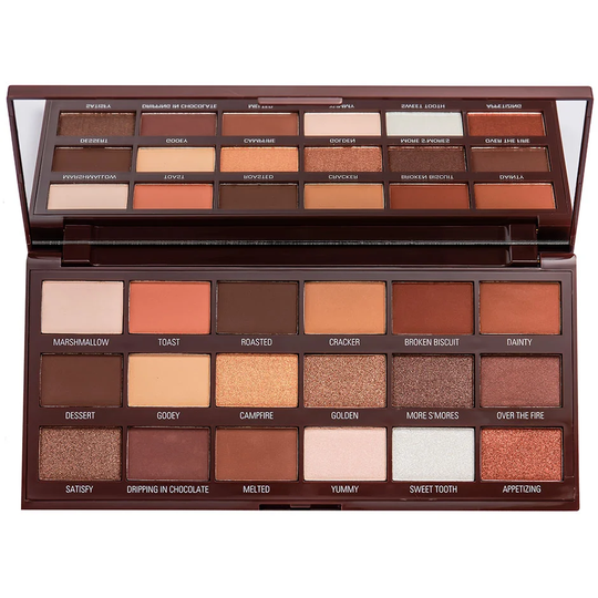 I Heart Smores Chocolate Palette, Makeup Revolution Luomiväri