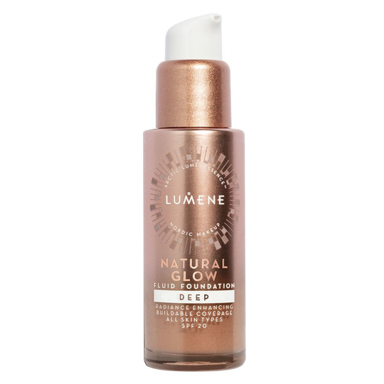 Lumene Natural Glow Fluid Foundation SPF 20 30 ml - Deep