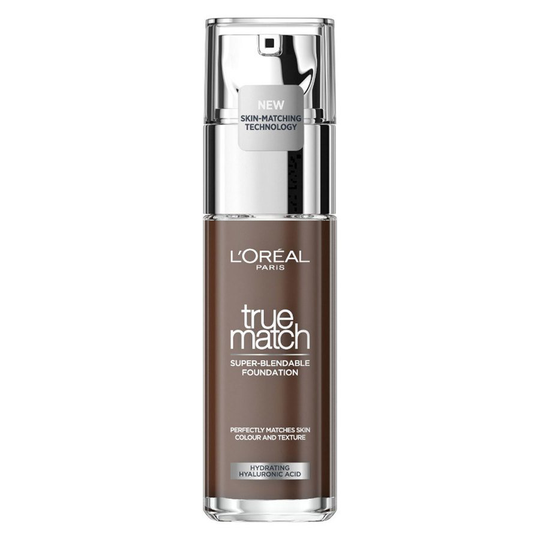 L'Oréal Paris True Match Super-Blendable Foundation 30 ml - 12.N Ebony