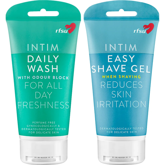 Daily Wash & Easy Shave, RFSU Intiimihygienia