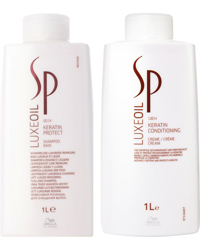 SP LuxeOil Keratin Protect Shampoo 1000ml + Conditioner 1000ml