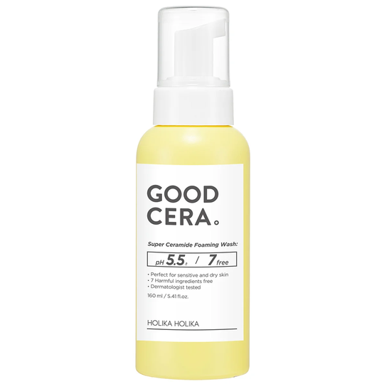 Good Cera Super Ceramide Foaming Wash, 160 ml Holika Holika Ihonpuhdistus
