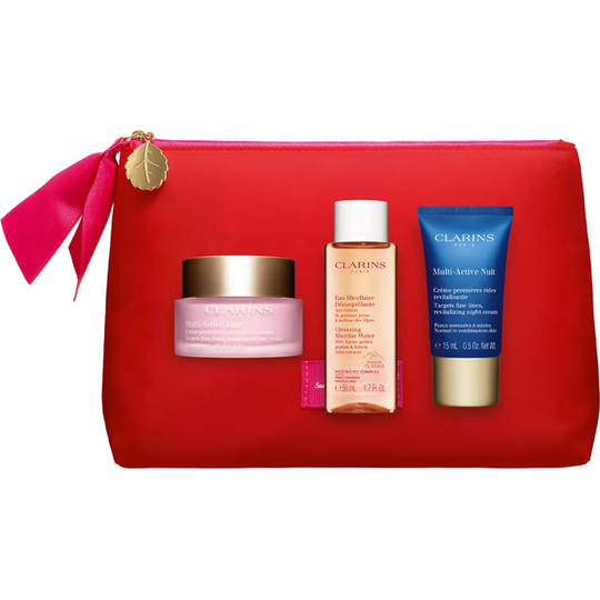Multi-Active Gift Set, Clarins Kasvoille