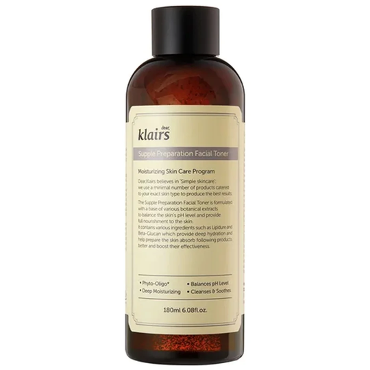 Supple Preparation Facial Toner, 180 ml Klairs Kasvovedet