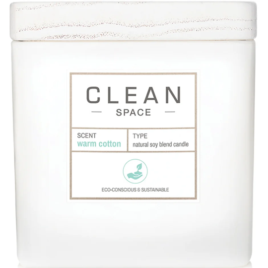 Space Warm Cotton Candle, 227 ml Clean Tuoksukynttilät