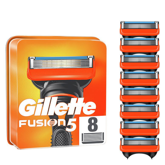 Gillette Fusion5 Men's Razor Blade Refills 8 kpl