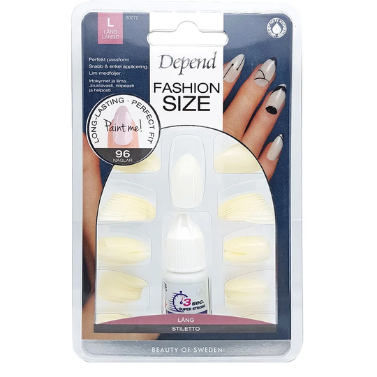 Fashion Size 96pack Stiletto, Depend Tekokynnet