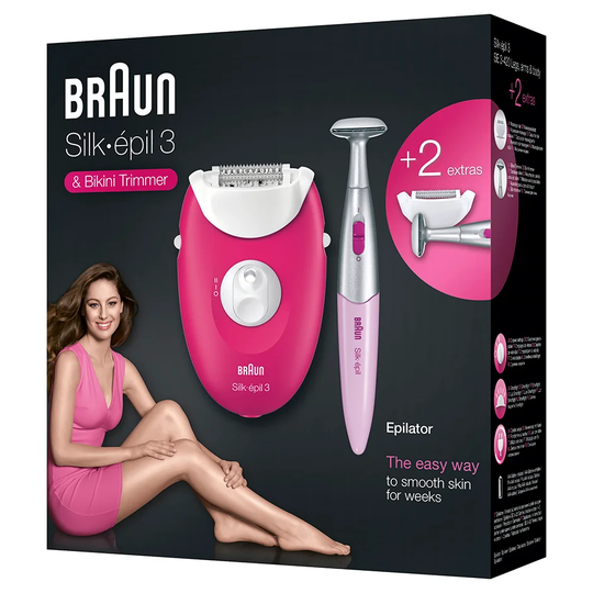 Braun Silk-Épil 3 Epilator SE3420, Braun Epilaattori