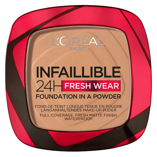 L'Oréal Paris Infaillible 24H Fresh Wear Foundation In A Powder 9 g - 260 Golden Sun