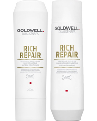 Dualsenses Rich Repair Restoring Conditioner 200ml + Shampoo 250ml