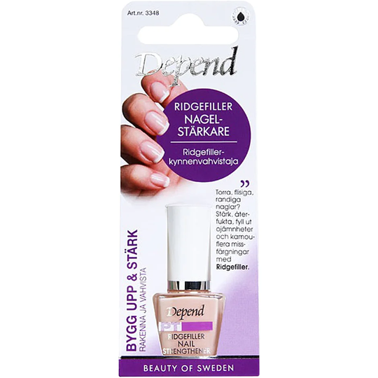 Ridgefiller Nail Strenghtner, Depend Kynsinauhojen hoito