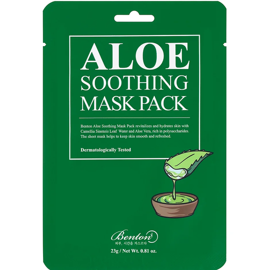 Aloe Soothing Mask Pack, 23 ml Benton Kasvonaamio