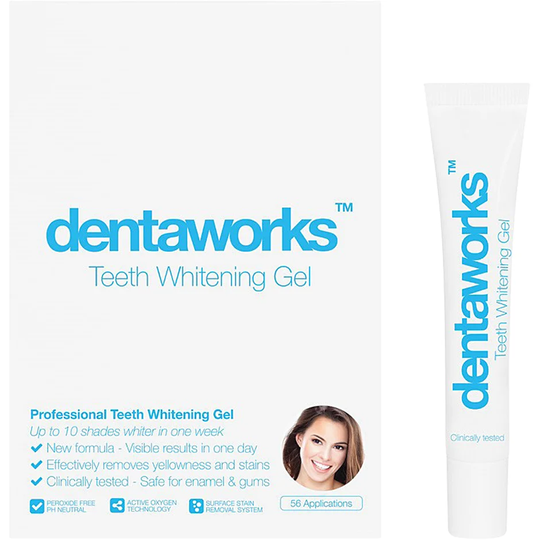 Teeth Whitening Gel, Dentaworks Hampaiden valkaisu