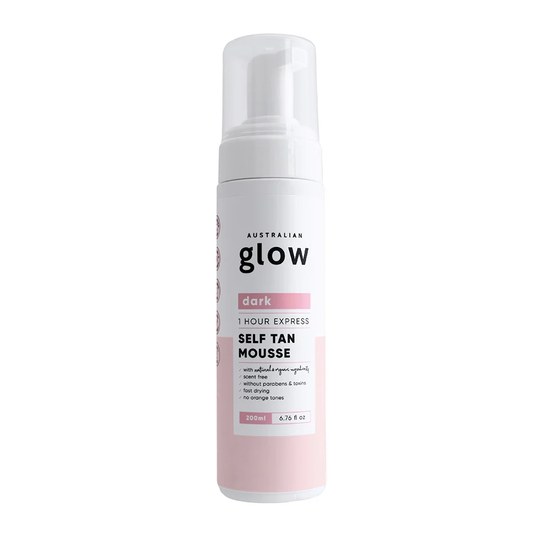 Glow One Hour Express Tan Mousse, 200 ml Australian Glow Itseruskettavat