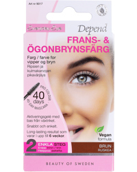 Frans- & Ögonbrynsfärg, Brun