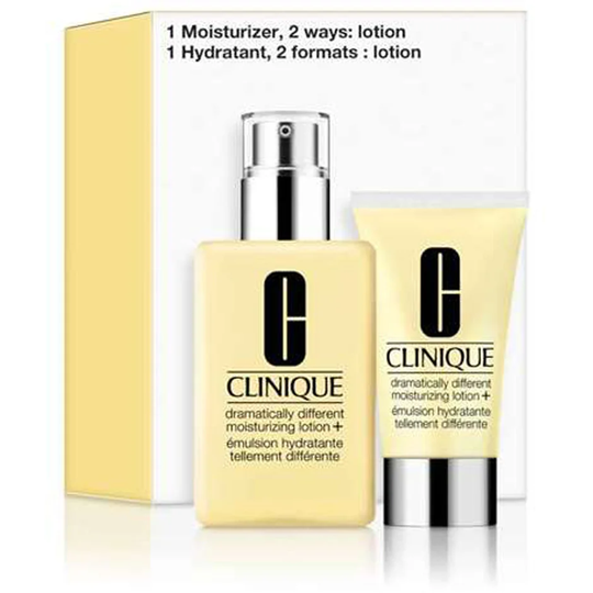 1 Moisturizer,2 Ways: Lotion Set, Clinique Ihonhoitopakkaukset