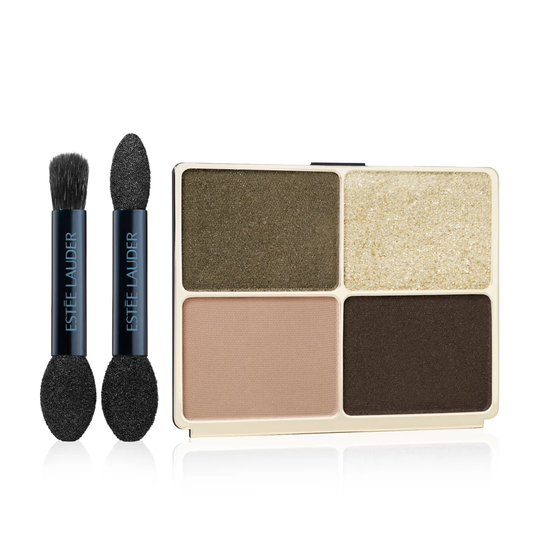 Pure Color Envy Luxe Eyeshadow Quad Refill 06 Metal Moss