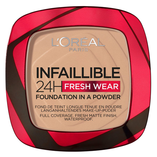 L'Oréal Paris Infaillible 24H Fresh Wear Foundation In A Powder 9 g - Vanilla