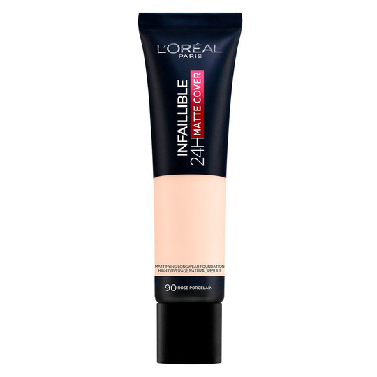 L'Oréal Paris Infaillible 24H Matte Cover 30 ml - 90 Rose Porcelaine