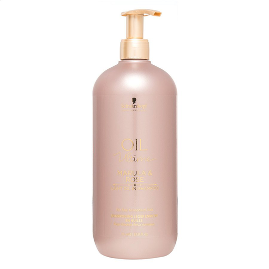 Schwarzkopf Oil Ultime Marula & Rose Light Oil-In-Shampoo 1 000 ml
