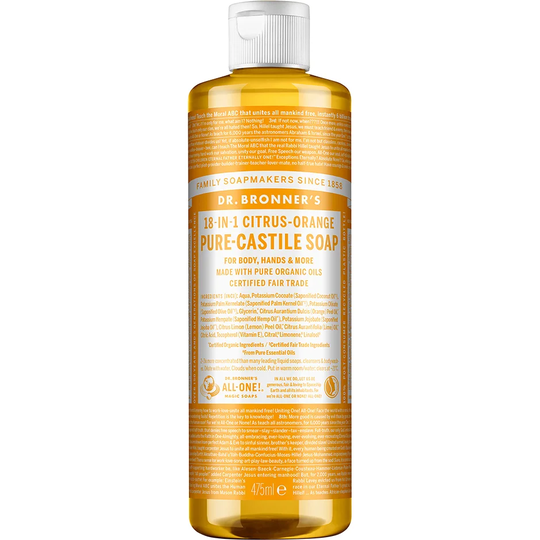 Magic Soaps Citrus-Orange, 475 ml Dr. Bronner's Suihku- ja kylpytuotteet