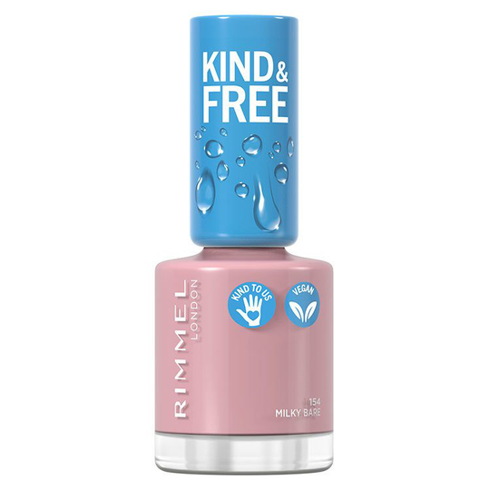 Rimmel London Kind & Free Nail Polish Lacquer 8 ml - 154 Milky Bare