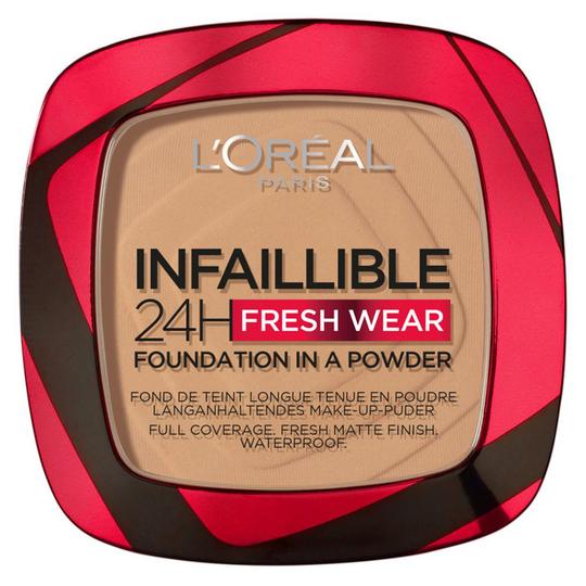 L'Oréal Paris Infaillible 24H Fresh Wear Foundation In A Powder 9 g - 300 Amber