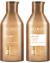 All Soft Shampoo 300ml + Conditioner 300ml