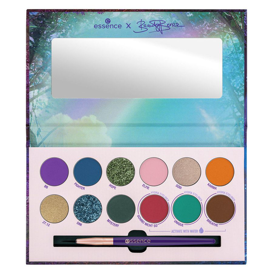 Essence x Beauty Benzz Everyday Is A Mystery Eyeshadow & Eyeliner Palette 01 Who Would You Like To Be Today? 14g