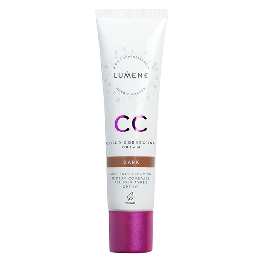 Lumene CC Color Correcting Cream SPF20 30 ml ─ Dark