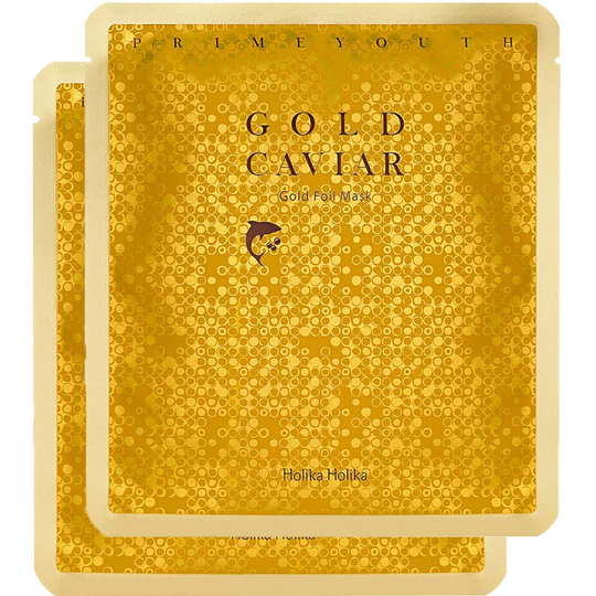Prime Youth Gold Foil Mask 2P, Holika Holika Ihonhoito
